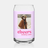 Salutations à 40 ans photo cadeau rétro 40e annive (Recto)