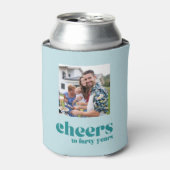 Salutations à 40 ans, turquoise retro Glacière pho (Can devant)