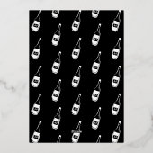 Salutations à 40 invitation d'anniversaire fantais (Verso)