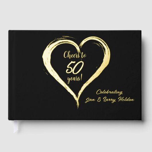 Salutations à 50 ans d'or et noir (Recto)