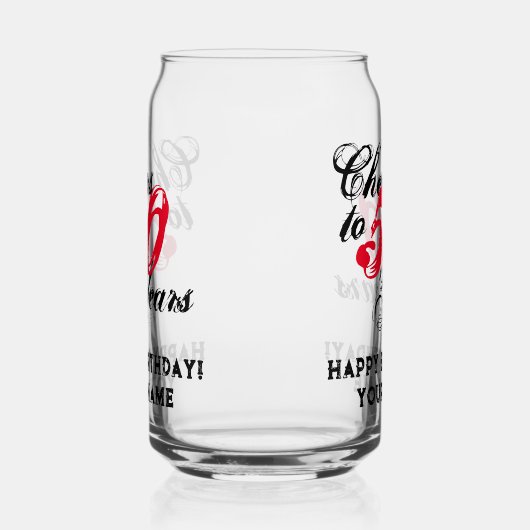 Salutations à 50 ans sur mesure Joyeux Anniversair (Droite)