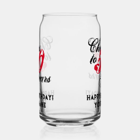 Salutations à 50 ans sur mesure Joyeux Anniversair (Gauche)