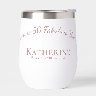 Salutations à 50 Fabuleuses Années ! Cadeau d'anni