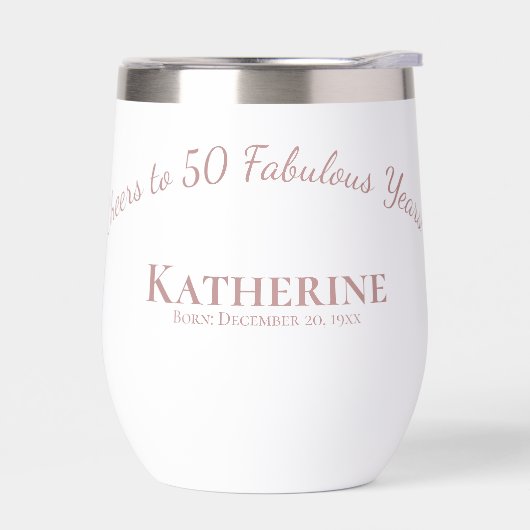 Salutations à 50 Fabuleuses Années ! Cadeau d'anni (Gauche)