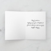 Salutations à la carte de Noël (Intérieur)