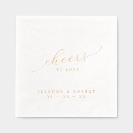 Salutations à l'amour Mariage de calligraphie mini (Recto)