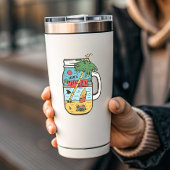 Salutations à Weekends Funny Camping | Sticker Die