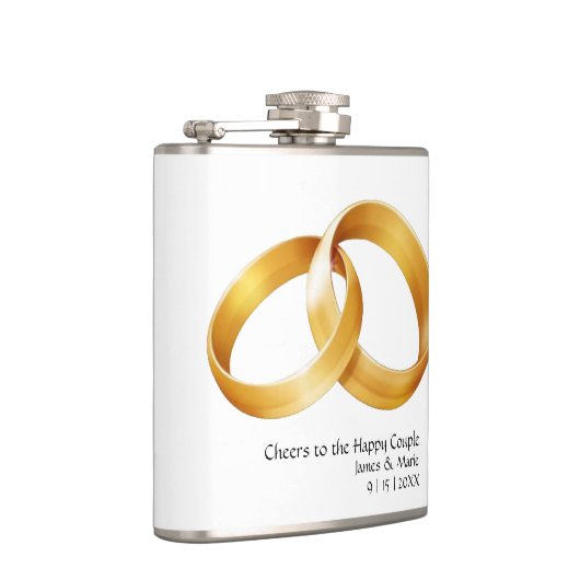 Salutations au joyeux flacon au vinyle de couple (Droite)