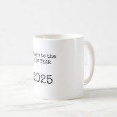 Salutations au Nouvel An, Café Mug (Devant droit)