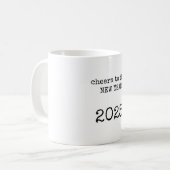 Salutations au Nouvel An, Café Mug (Devant gauche)