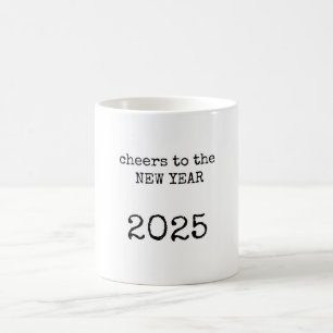 Salutations au Nouvel An, Café Mug