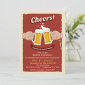 Salutations Avec Bonne Invitation Bières (Debout devant)