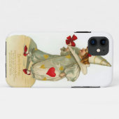 Salutations d'amour - coque iphone valentin vintag (Dos (Horizontal))