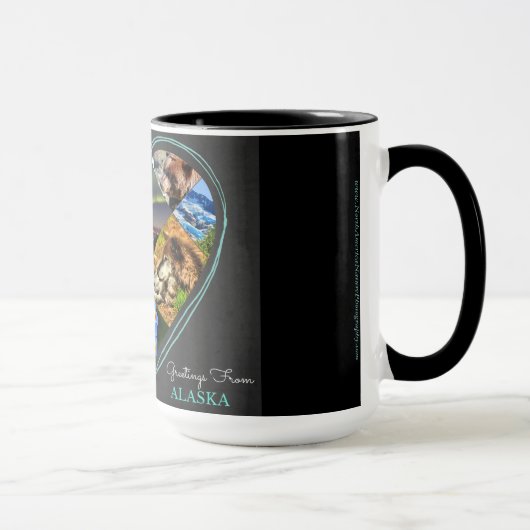 Salutations de Alaska Mug (Droite)