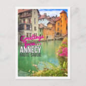 Salutations de...Annecy - Carte postale (Devant)