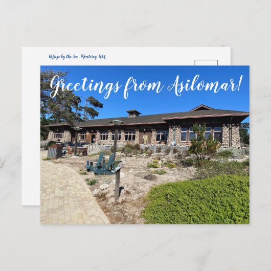 Salutations de Asilimar ! Carte postale (Devant / Derrière)