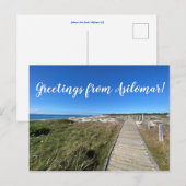 Salutations de Asilomar ! Carte postale (Devant / Derrière)