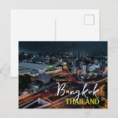 Salutations de Bangkok Thaïlande Carte postale (Devant / Derrière)