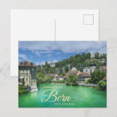 Salutations de Berne Suisse Carte postale (Devant / Derrière)