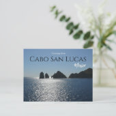 Salutations de Cabo San Lucas Mexique Carte postal (Debout devant)