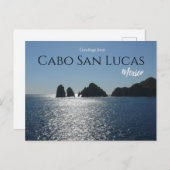 Salutations de Cabo San Lucas Mexique Carte postal (Devant / Derrière)