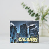 Salutations de Calgary Canada Carte postale (Debout devant)