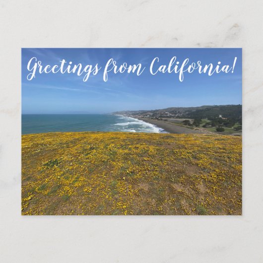 Salutations de Californie ! Carte postale (Devant)