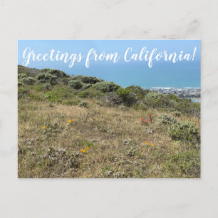 Salutations de Californie ! Carte postale