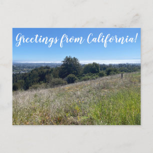 Salutations de Californie ! Carte postale