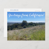 Salutations de Californie ! Carte postale (Devant / Derrière)
