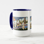 Salutations de Californie - Mug (Devant gauche)