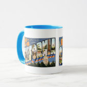 Salutations de Californie - Mug (Devant gauche)