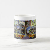 Salutations de Camden, tasse vintage de carte (Centre)