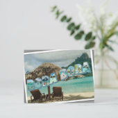 Salutations de carte de cru de Bora Bora (Debout devant)