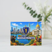 Salutations de carte postale (Debout devant)