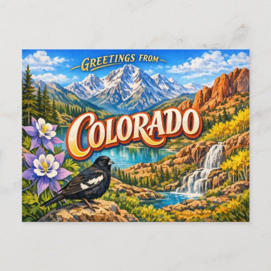 Salutations de carte postale (Devant)