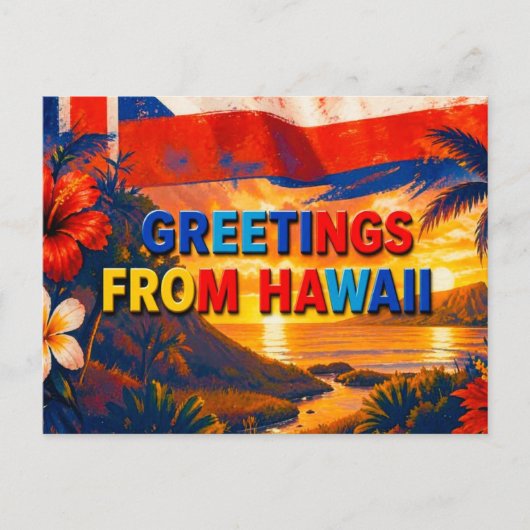 Salutations de carte postale (Devant)