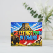 Salutations de carte postale (Debout devant)