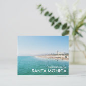Salutations de carte postale de Santa Monica (Debout devant)