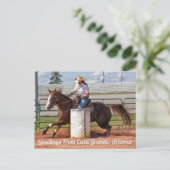 Salutations De Casa Grande, Arizona Carte Postale (Debout devant)