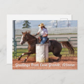 Salutations De Casa Grande, Arizona Carte Postale (Devant / Derrière)