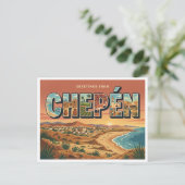 Salutations de Chepén, Pérou Carte postale (Debout devant)