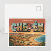 Salutations de Chepén, Pérou Carte postale (Devant / Derrière)