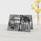 Salutations de cimetière ! - Carte de voeux #4 (Fleur jaune)