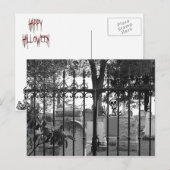 Salutations de cimetière ! - Carte postale #3 (Devant / Derrière)