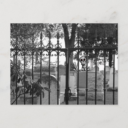 Salutations de cimetière ! - Carte postale #3 (Devant)