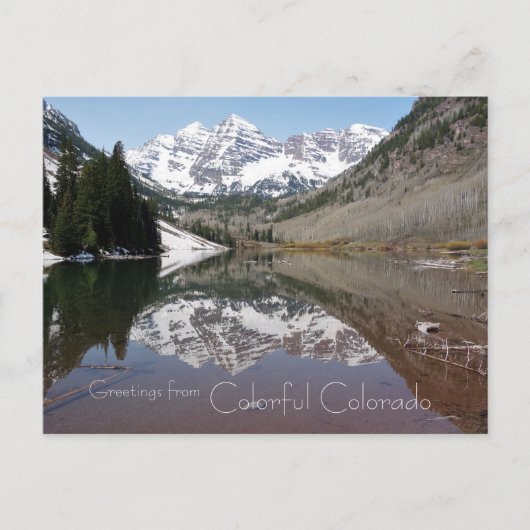 Salutations de Colorado Carte postale (Devant)