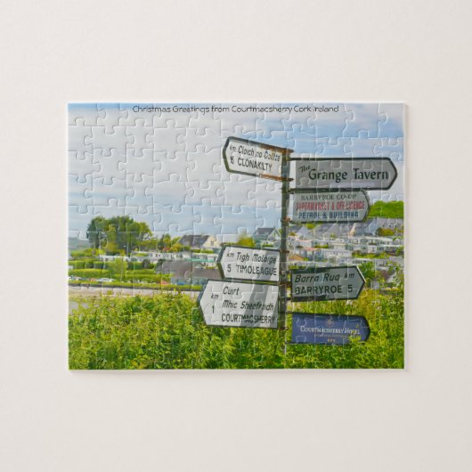 Salutations de Courtmacsherry Cork   Puzzle (Horizontal)