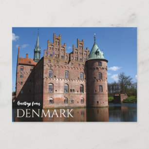 Salutations de Danemark Castle Carte Postale Pitto
