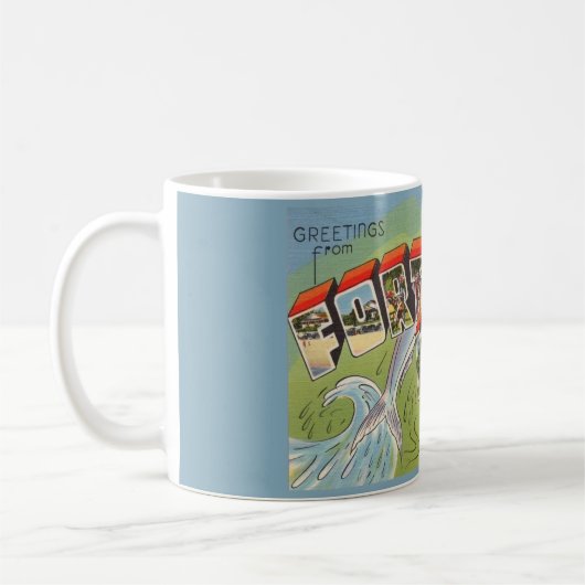 Salutations de Ft. Myers Florida Mug (Gauche)